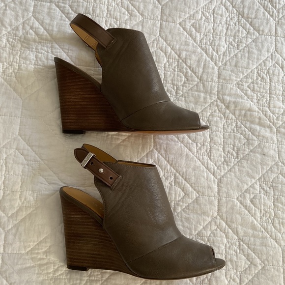 Coach Lindsay leather wedge heels - Picture 2 of 7